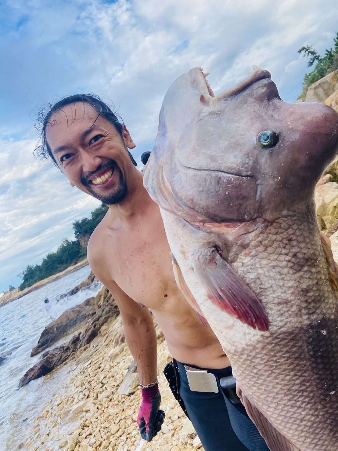 魚突き