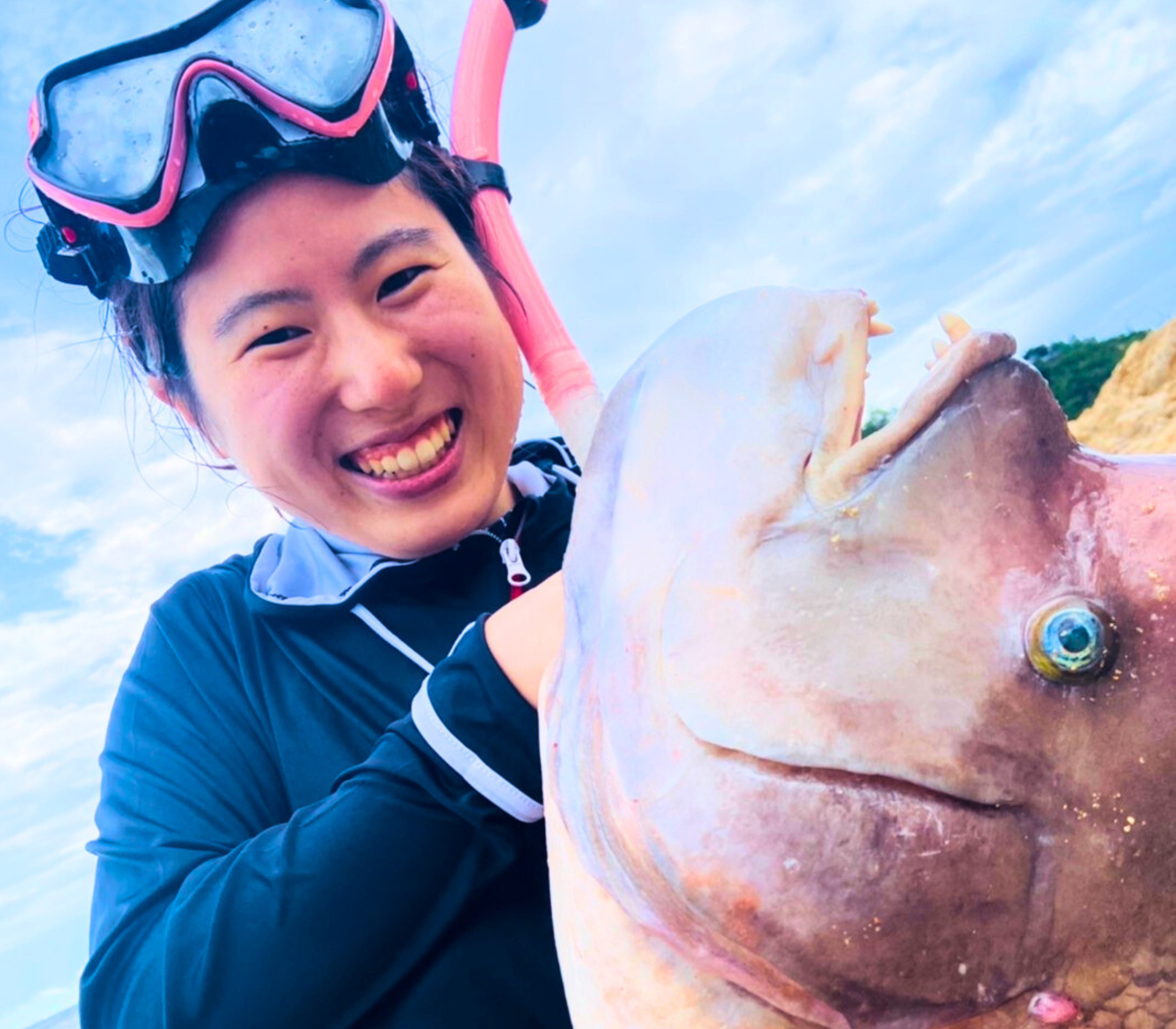 魚突きの挑戦 - 深海での狩猟体験